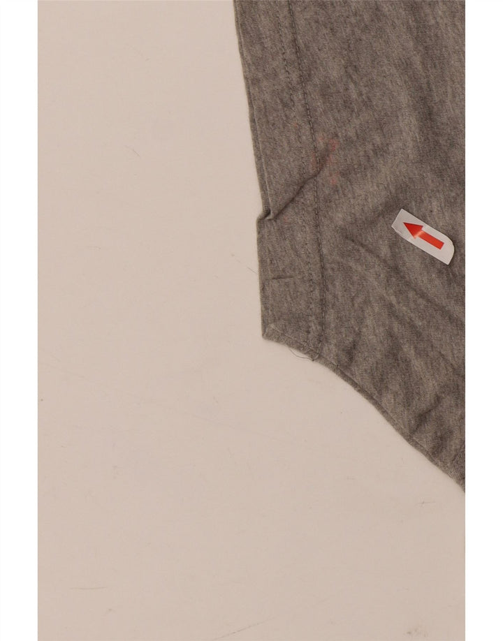 Tricou grafic Quiksilver pentru bărbați, cu croială normală, top, gri mediu