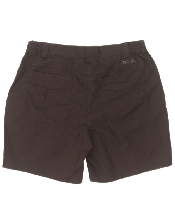 Mountain Warehouse Pantaloni scurți casual pentru femei UK 12 Medium W30 Poliester negru
