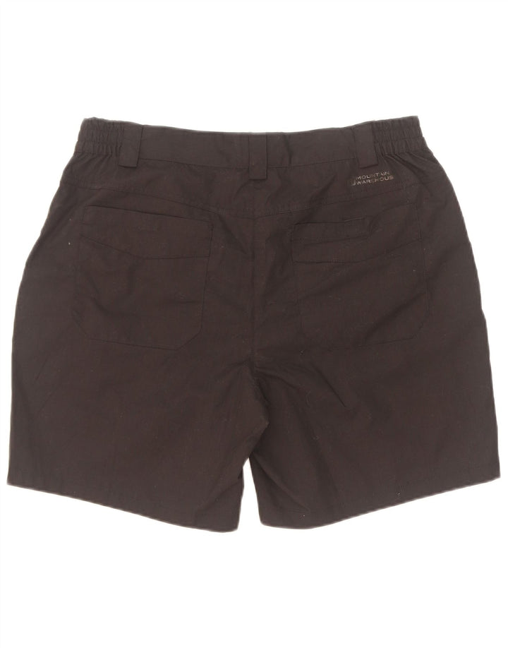 Mountain Warehouse Pantaloni scurți casual pentru femei UK 12 Medium W30 Poliester negru