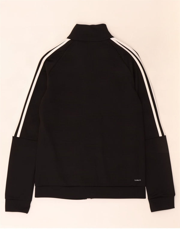 Jachetă de trening Climalite pentru femei Adidas UK 12/14 Medium Black
