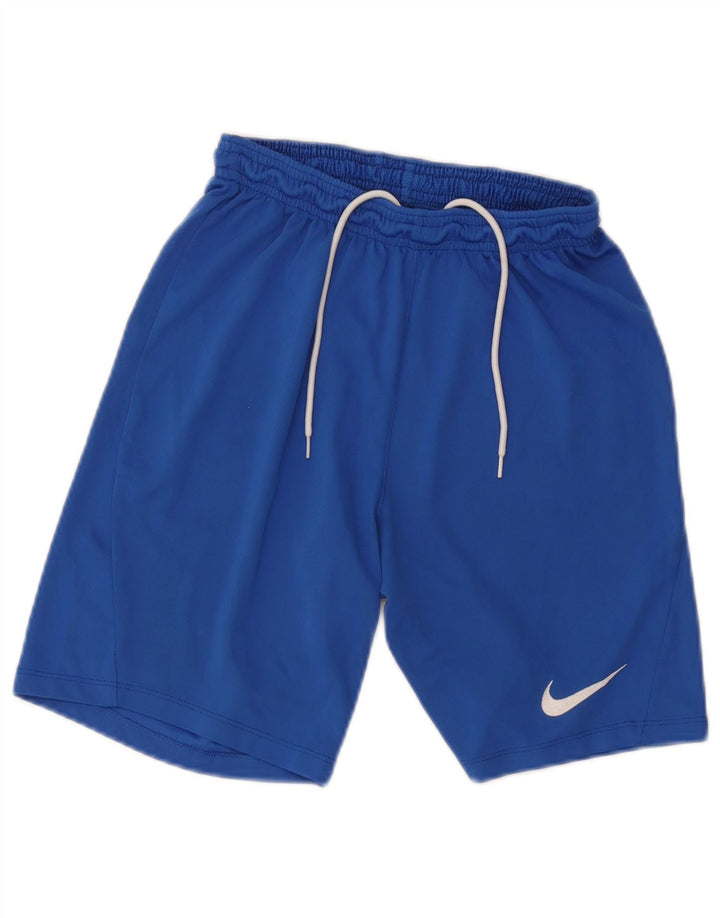 Pantaloni scurți sport Nike pentru bărbați, mici, albastru, poliester