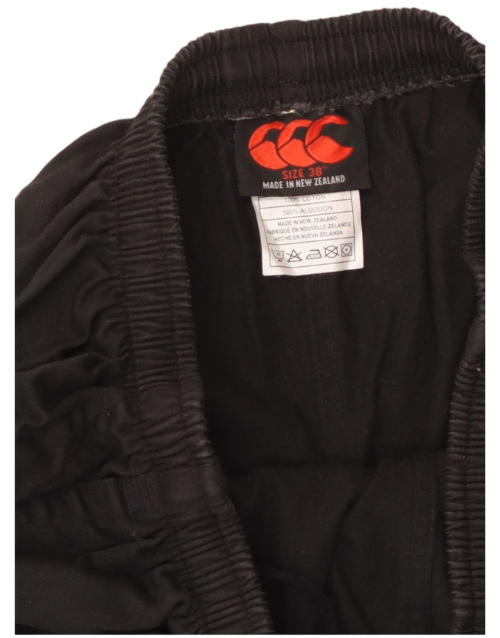 Pantaloni scurți sport pentru bărbați CANTERBURY XL bumbac negru