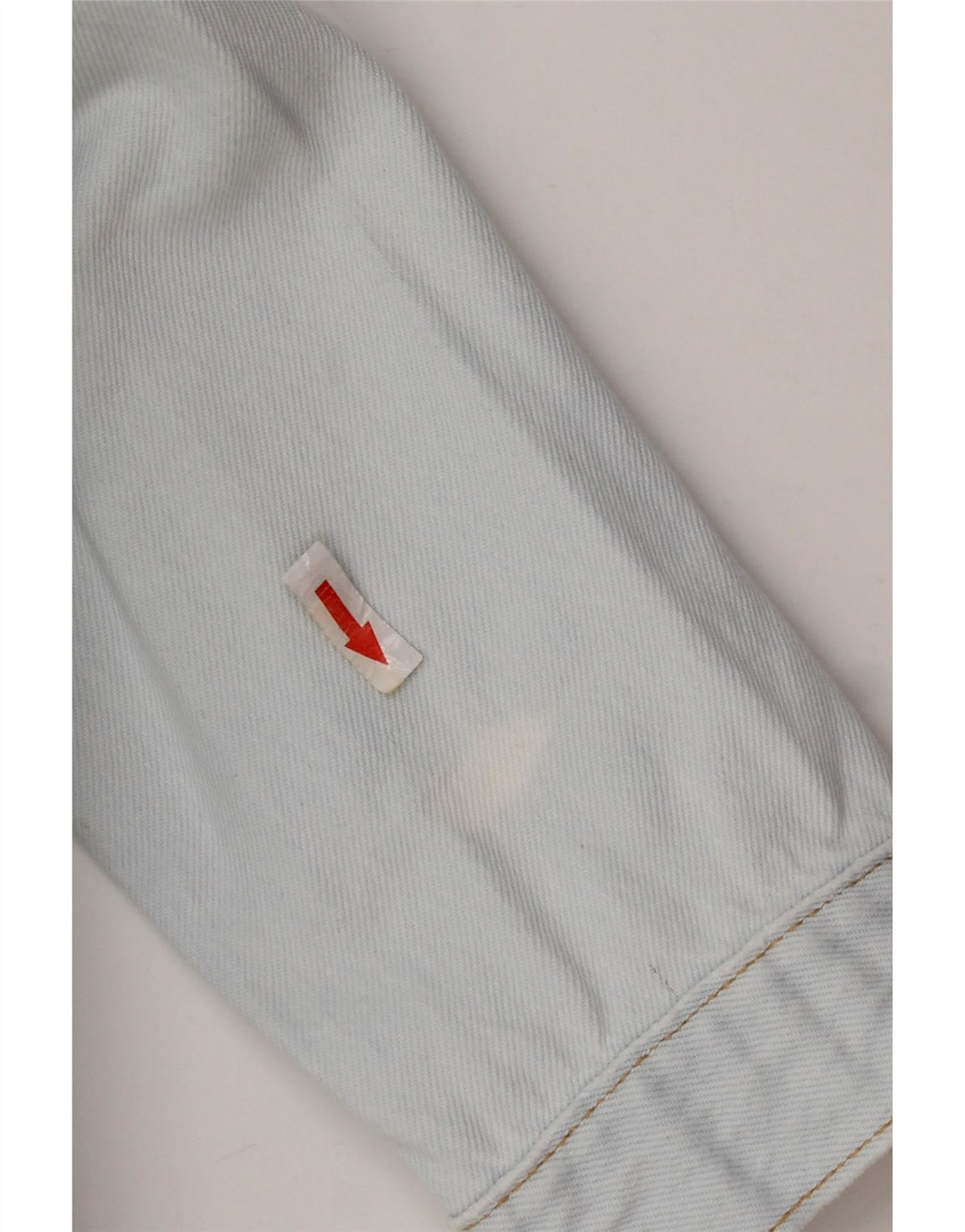 Jachetă Levi's Crop Denim UK 12 Bumbac albastru mediu