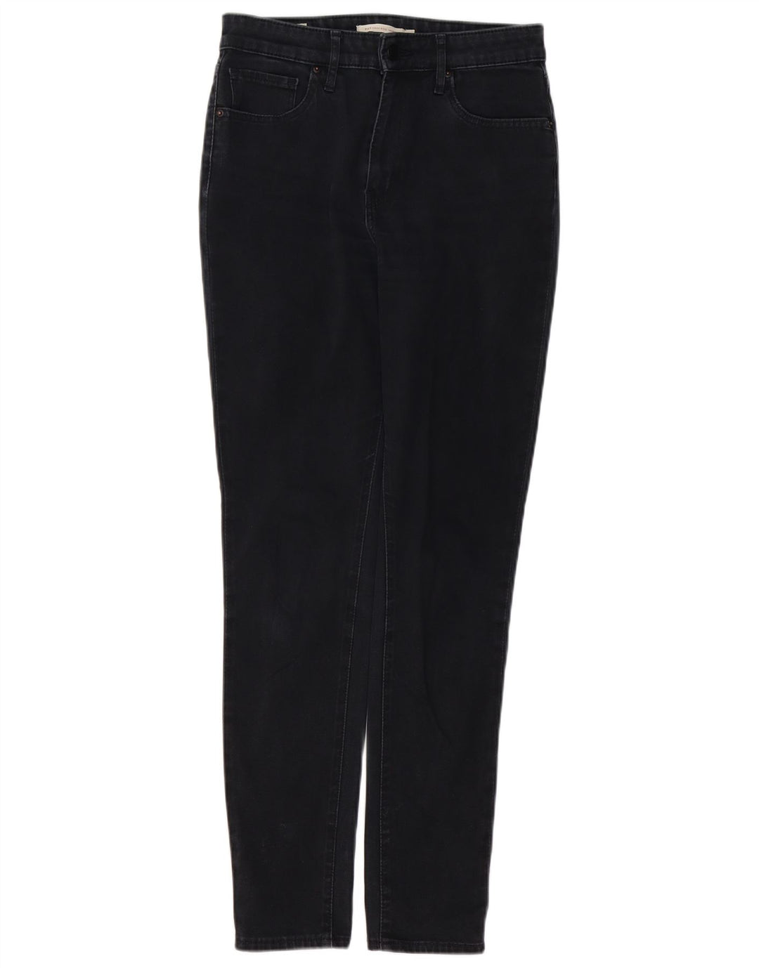 Blugi skinny 721 cu talie înaltă pentru femei LEVI'S L29 L30 bumbac negru