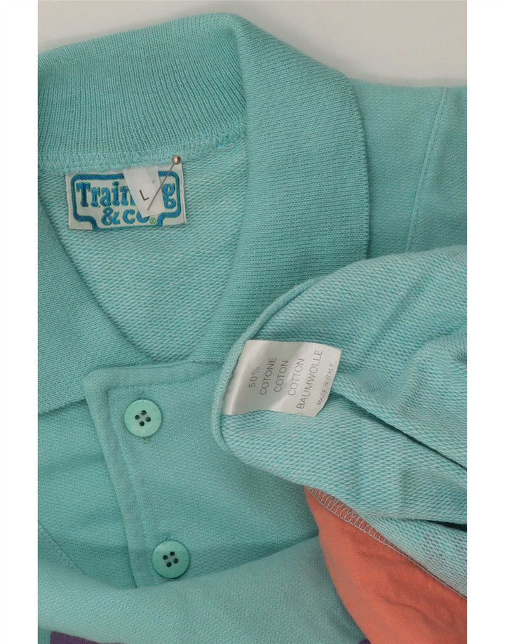 Pulover cu grafică vintage pentru bărbați, mare, multicolor