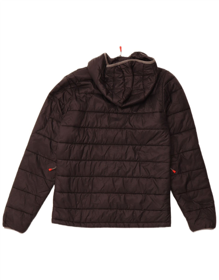 Jachetă căptușită cu glugă pentru bărbați THE NORTH FACE UK 36 Small Black Nylon