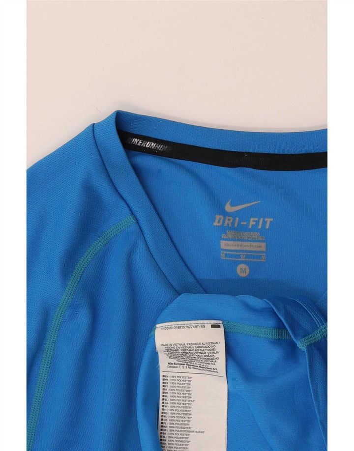 Tricou Nike Dri Fit pentru bărbați Top Medium Blue Poliester