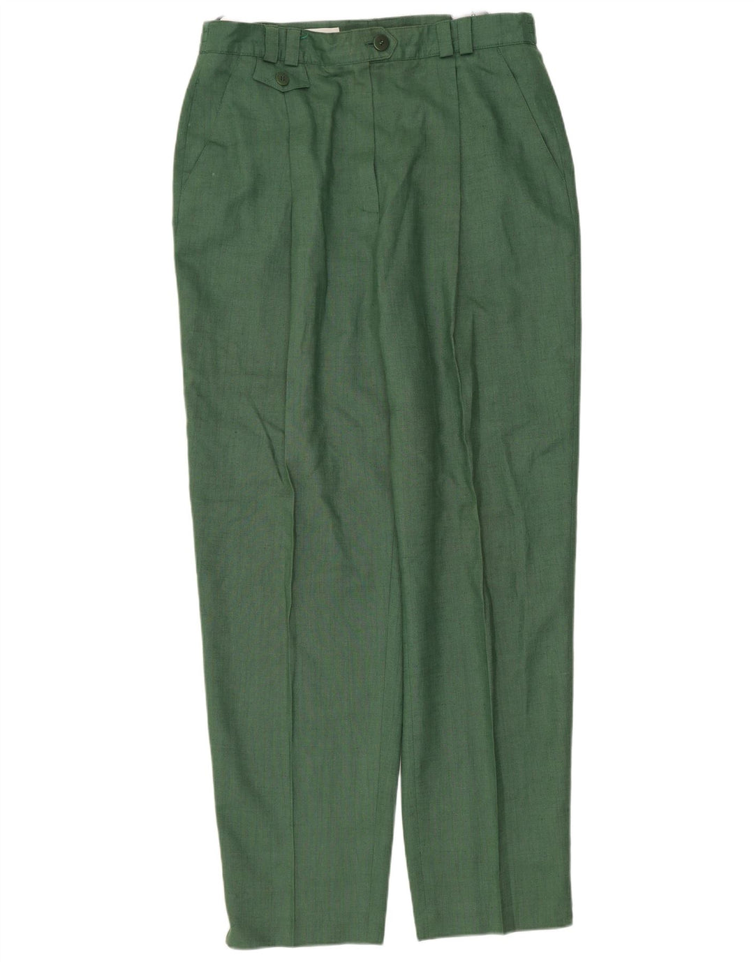 Gerry Weber Pantaloni de costum pentru femei cu talie înaltă EU 40 Medium W30 L28 Verde