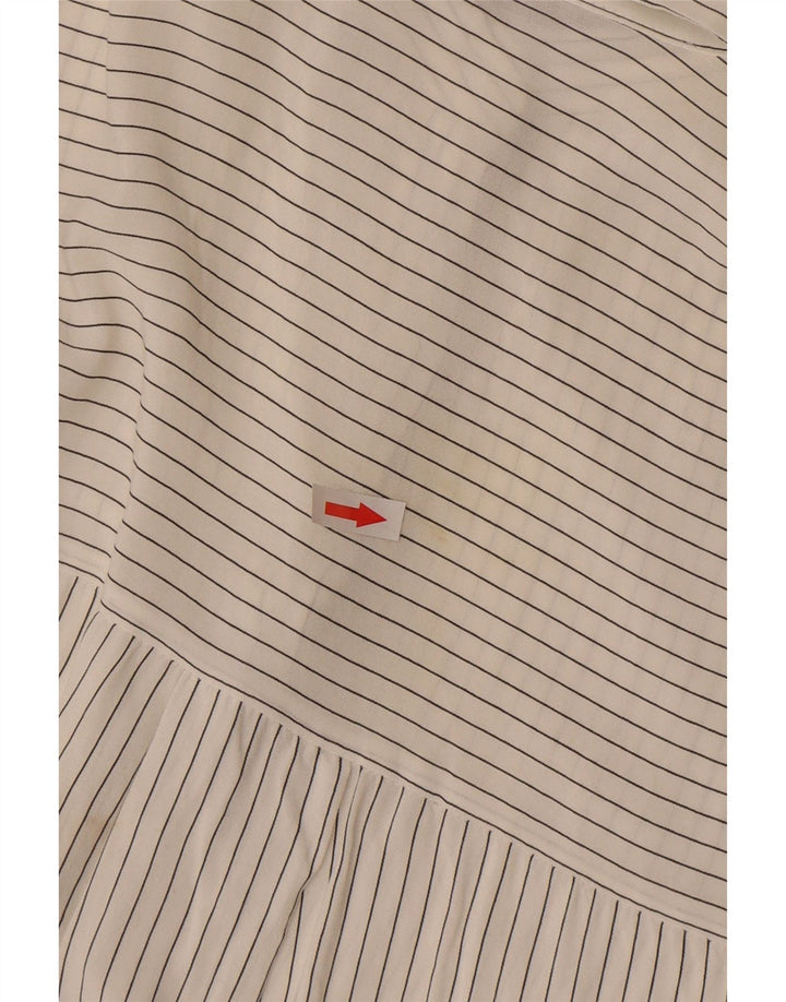 Cămașă pulover pentru femei See Through Zara UK 16, mare, cu dungi alb