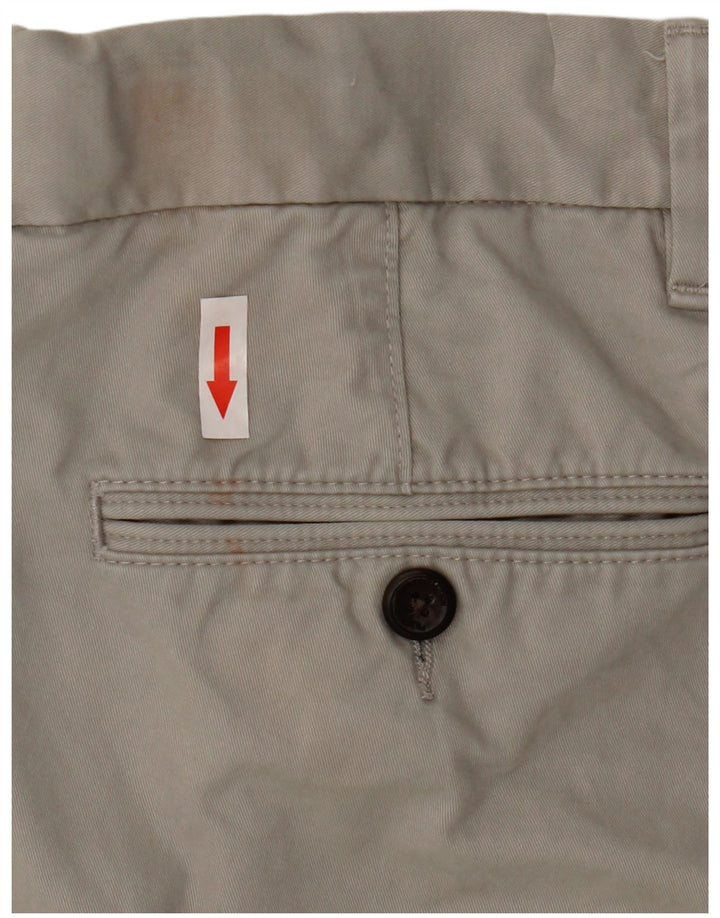 Pantaloni scurți chino pentru bărbați Marks & Spencer W34, bumbac gri mare