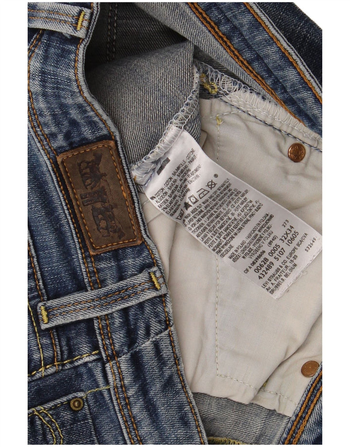 Pantaloni scurți din blugi Levi's W32 Large Blue Bumbac