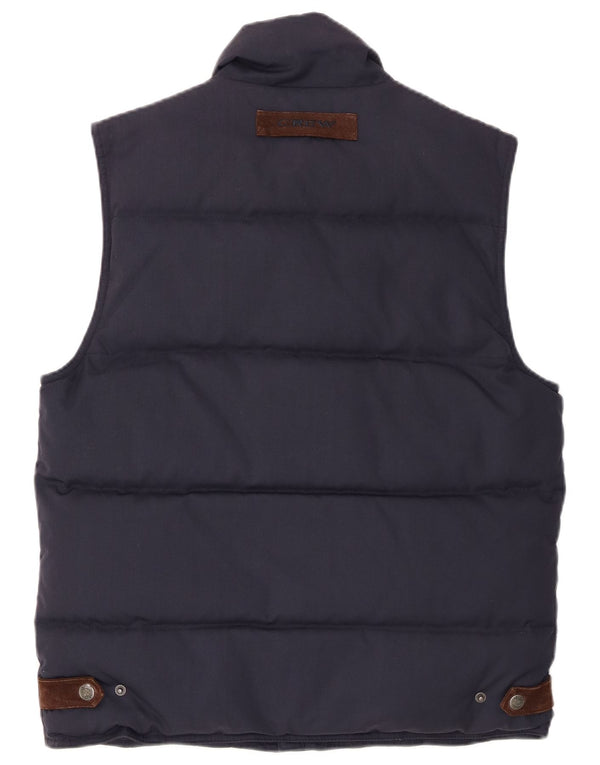 Crew Clothing Gilet căptușit pentru bărbați UK 38 Medium Bleumarin Poliester