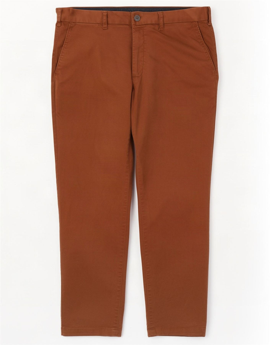 Marks & Spencer Pantaloni chino pentru bărbați, drepti, cu croiala normală, L40 L29, maro