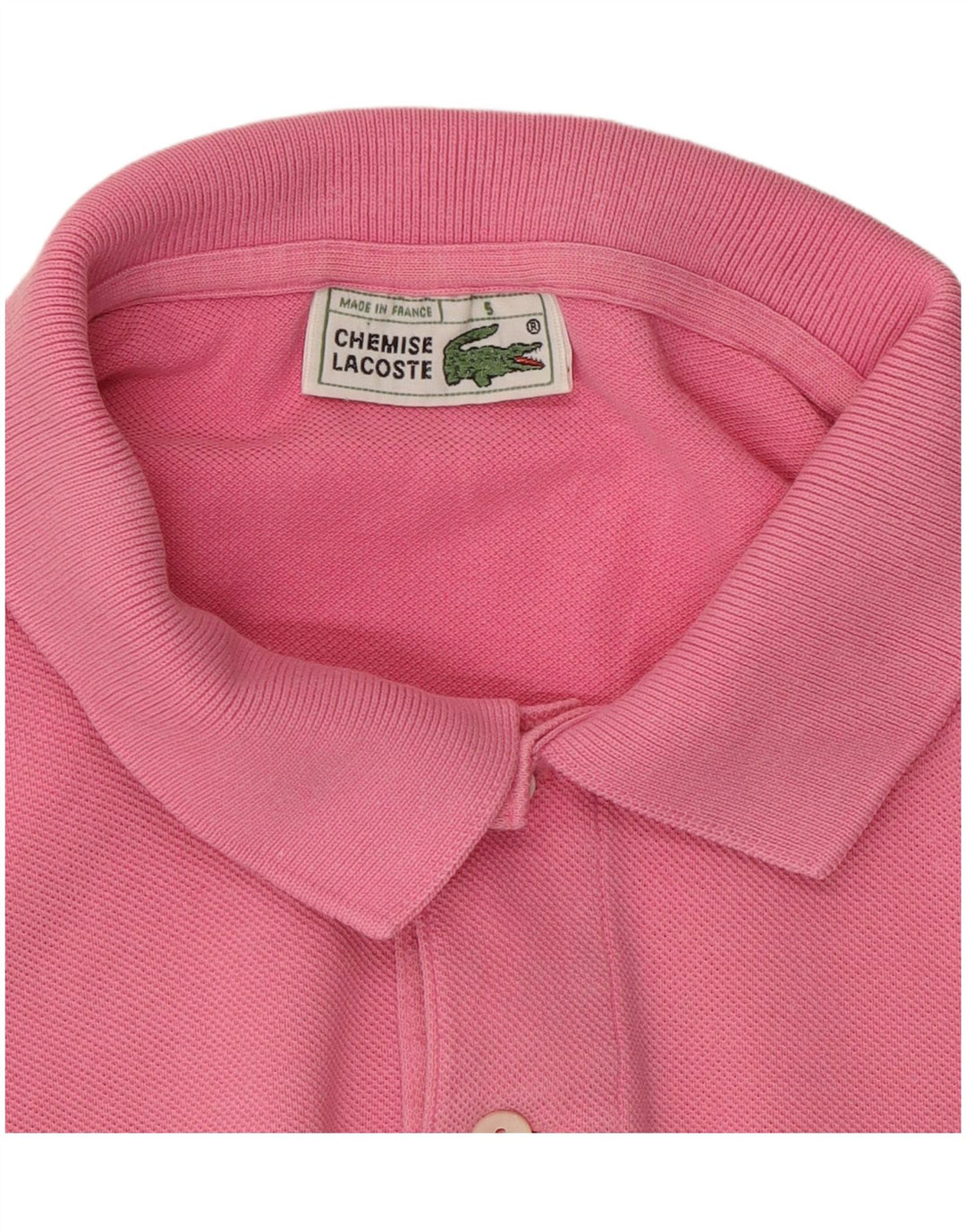 Tricou polo Lacoste pentru bărbați mărimea 5 mare roz