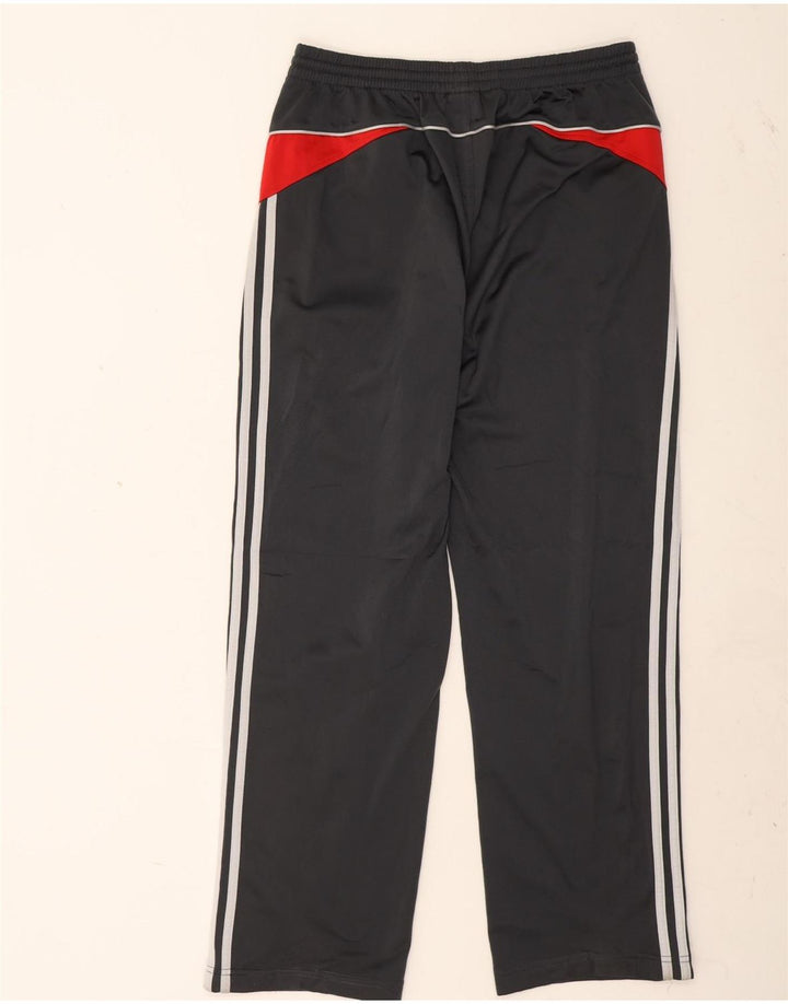 Pantaloni de trening Adidas pentru bărbați Marea Britanie 40/42 Gri mediu Poliester color bloc