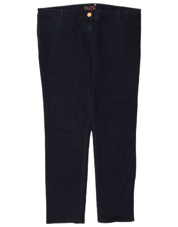 Marks & Spencer blugi drepti pentru femei Per Una UK 18 XL W36 L28 bleumarin