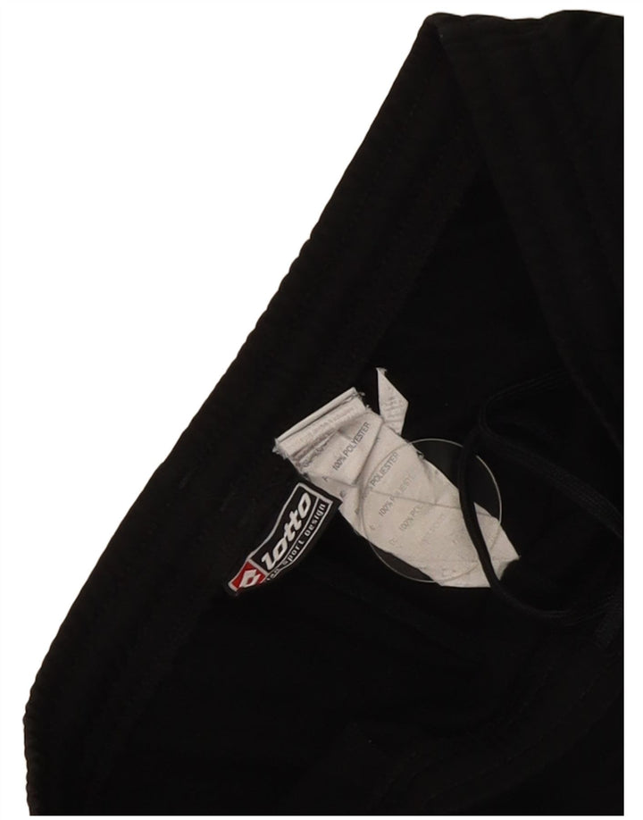 Pantaloni de trening pentru bărbați Lotto Pantaloni de jogging XL Poliester negru