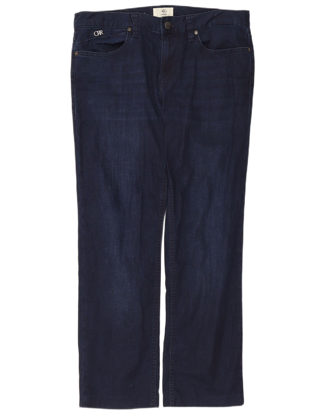 CERRUTI 1881 Blugi Bărbați Drepți L32 L27 Bumbac Bleumarin