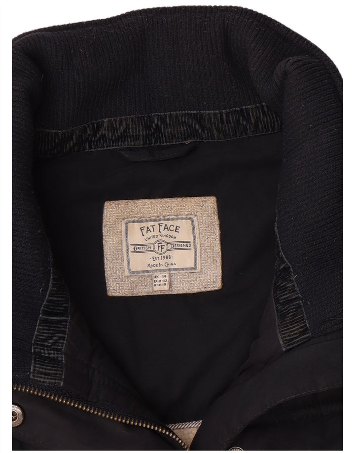 Gilet căptușit pentru femei Fat Face UK 14 mare, poliester bleumarin