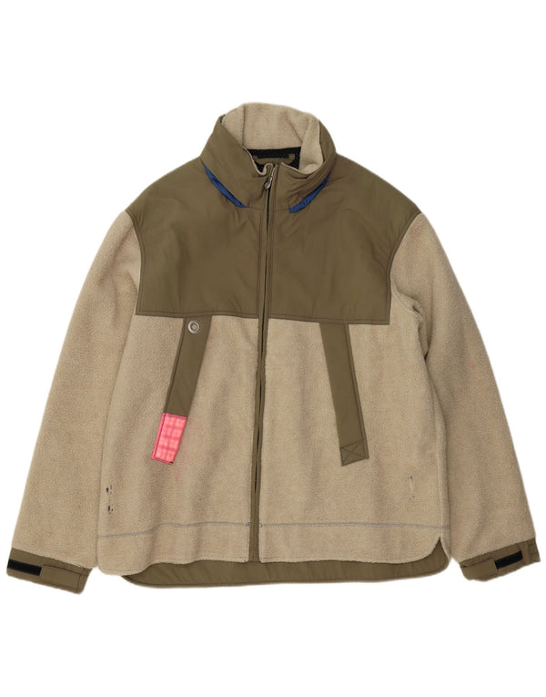 Jachetă din lână pentru bărbați Murphy & Nye UK 44 2XL verde acrilic color bloc