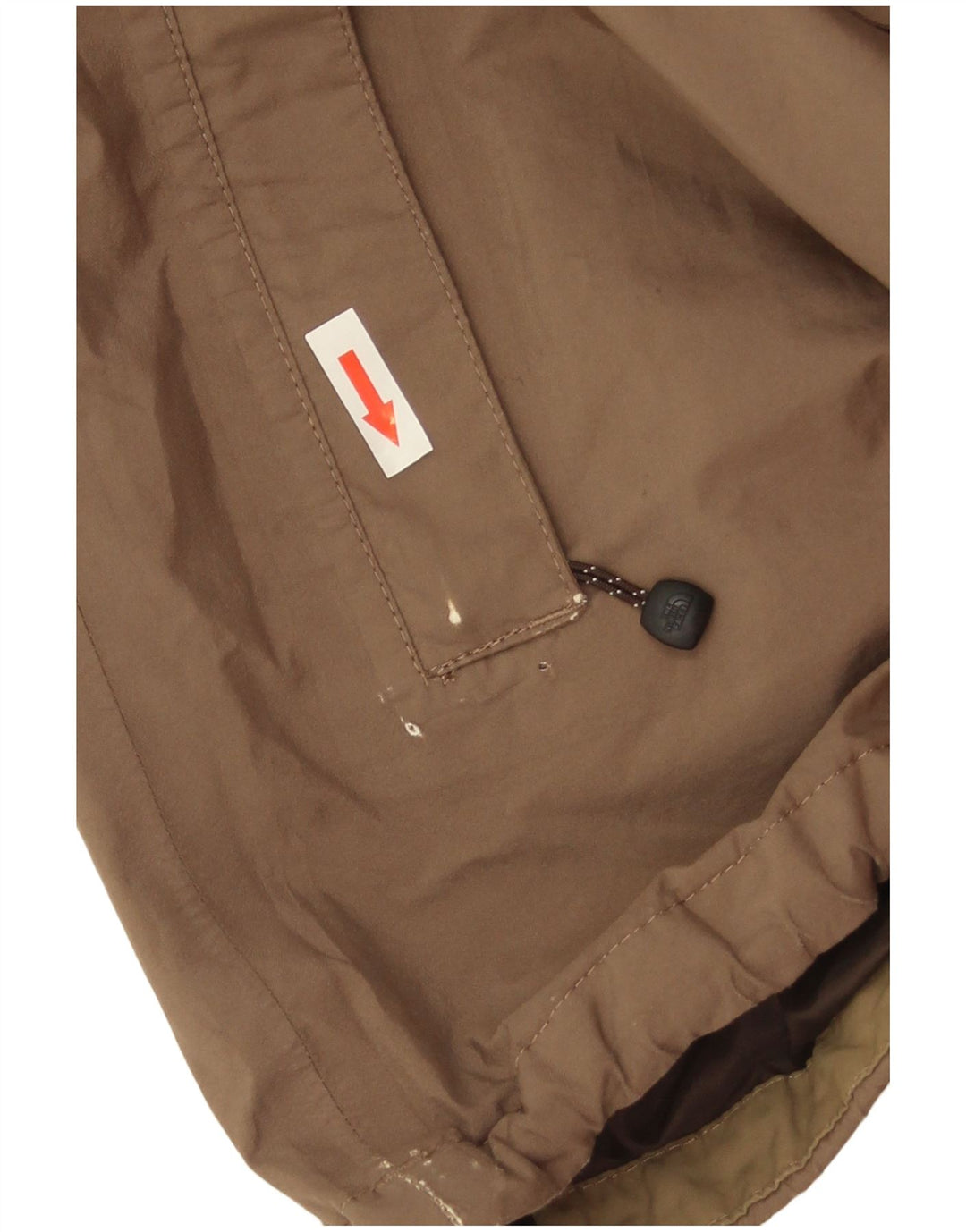Jachetă de ploaie cu glugă pentru bărbați The North Face UK 40 Poliester maro mare