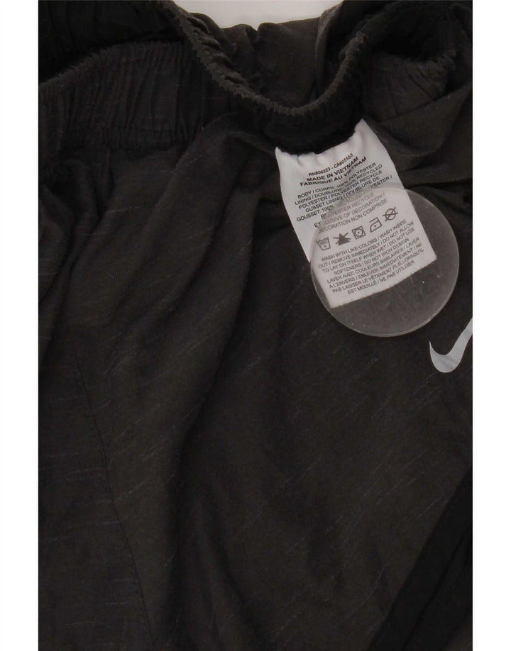Pantaloni scurti sport Nike pentru femei UK 8 Small, gri, poliester color bloc