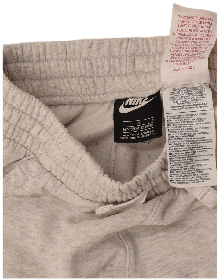 Pantaloni de trening cu grafic pentru băieți Nike Pantaloni de jogging 12-13 ani, mari, gri pete