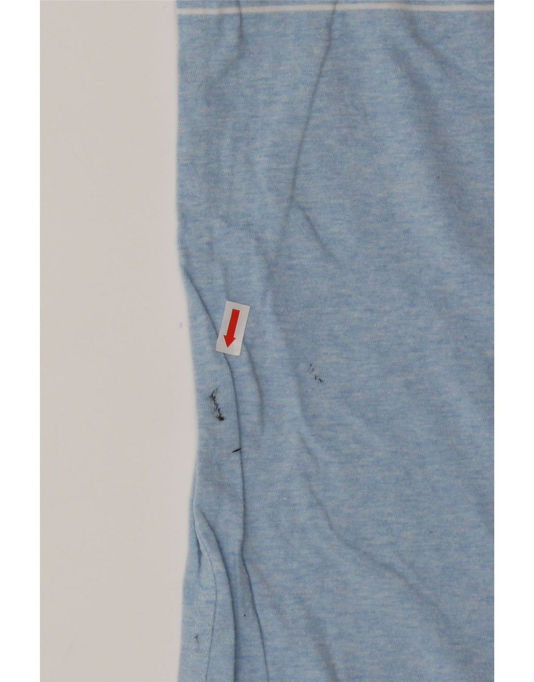 SUPERDRY Mens T-Shirt Top Small Blue Striped Cotton Vintage Superdry and Second-Hand Superdry from Messina Hembry 