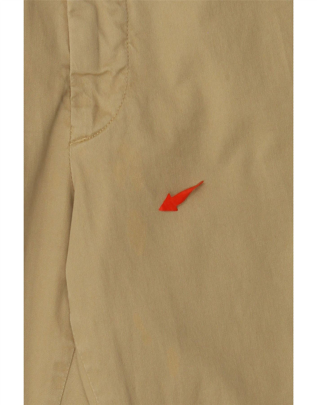 POLO RALPH LAUREN Pantaloni chino drepți pentru bărbați W38 L32 bumbac bej