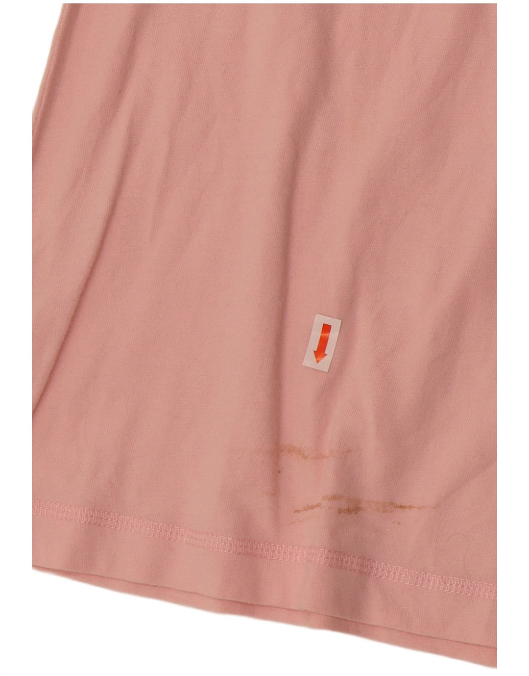 Top cu vestă grafică Champion pentru femei UK 12, bumbac color bloc de culoare roz mediu