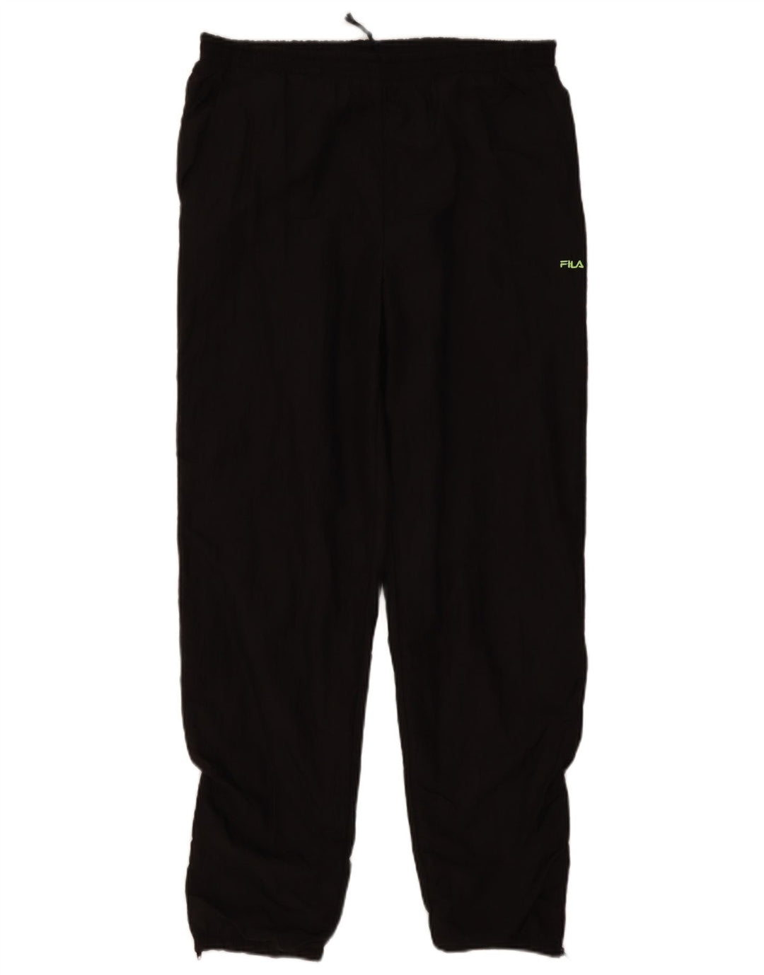 Pantaloni de trening Fila pentru femei Joggeri US 10 Poliamidă neagră mare