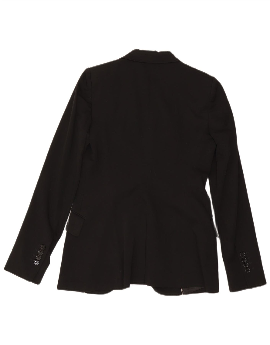 Massimo Dutti Jachetă Blazer Femei 1 Buton EU 38 Mic Lână Neagră