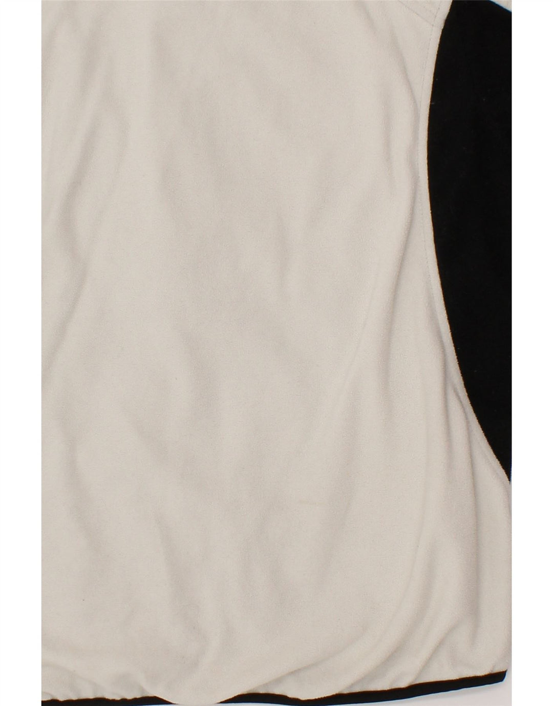 BAILO Womens Fleece Jacket UK 12 Medium White Colourblock Polyester Vintage Bailo and Second-Hand Bailo from Messina Hembry 