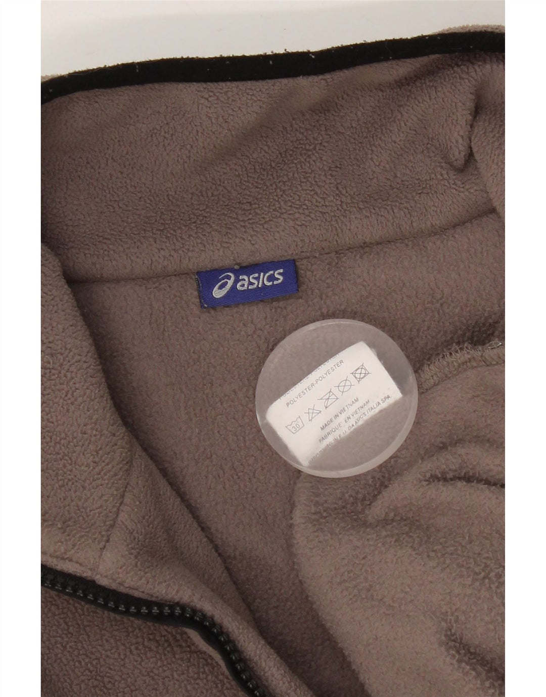 Pulover Asics pentru bărbați, din poliester maro mediu