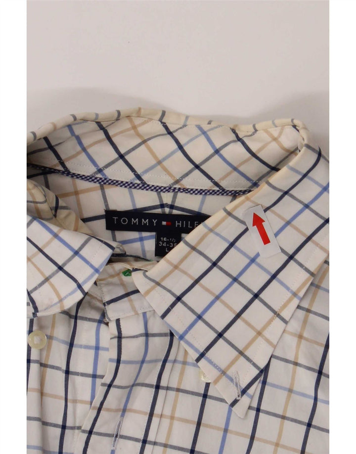 Cămașă pentru bărbați Tommy Hilfiger Mărimea 16 1/2 mare, multicoloră