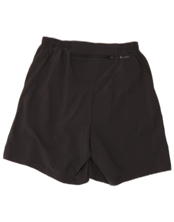 Pantaloni scurți sport Nike Dri Fit pentru bărbați, gri mici