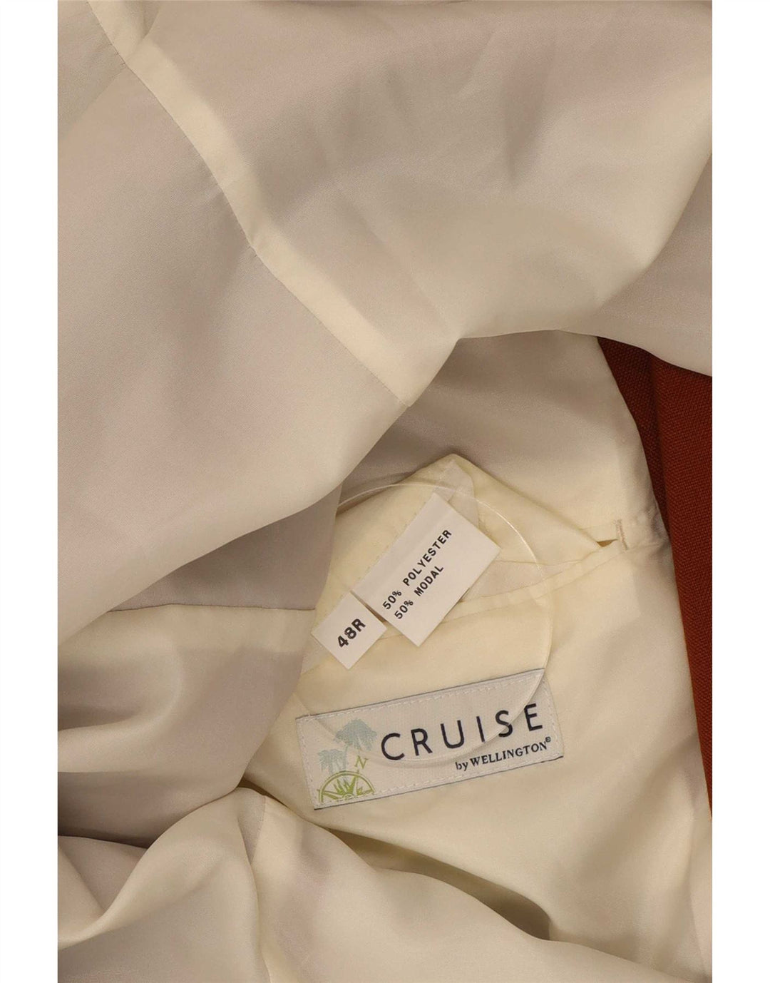 Blazer pentru bărbați Wellington cu 2 nasturi Marea Britanie 48 4XL Maro Poliester