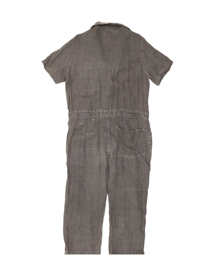 Salopetă supradimensionată pentru femei Zara UK 14 Medium Gri In