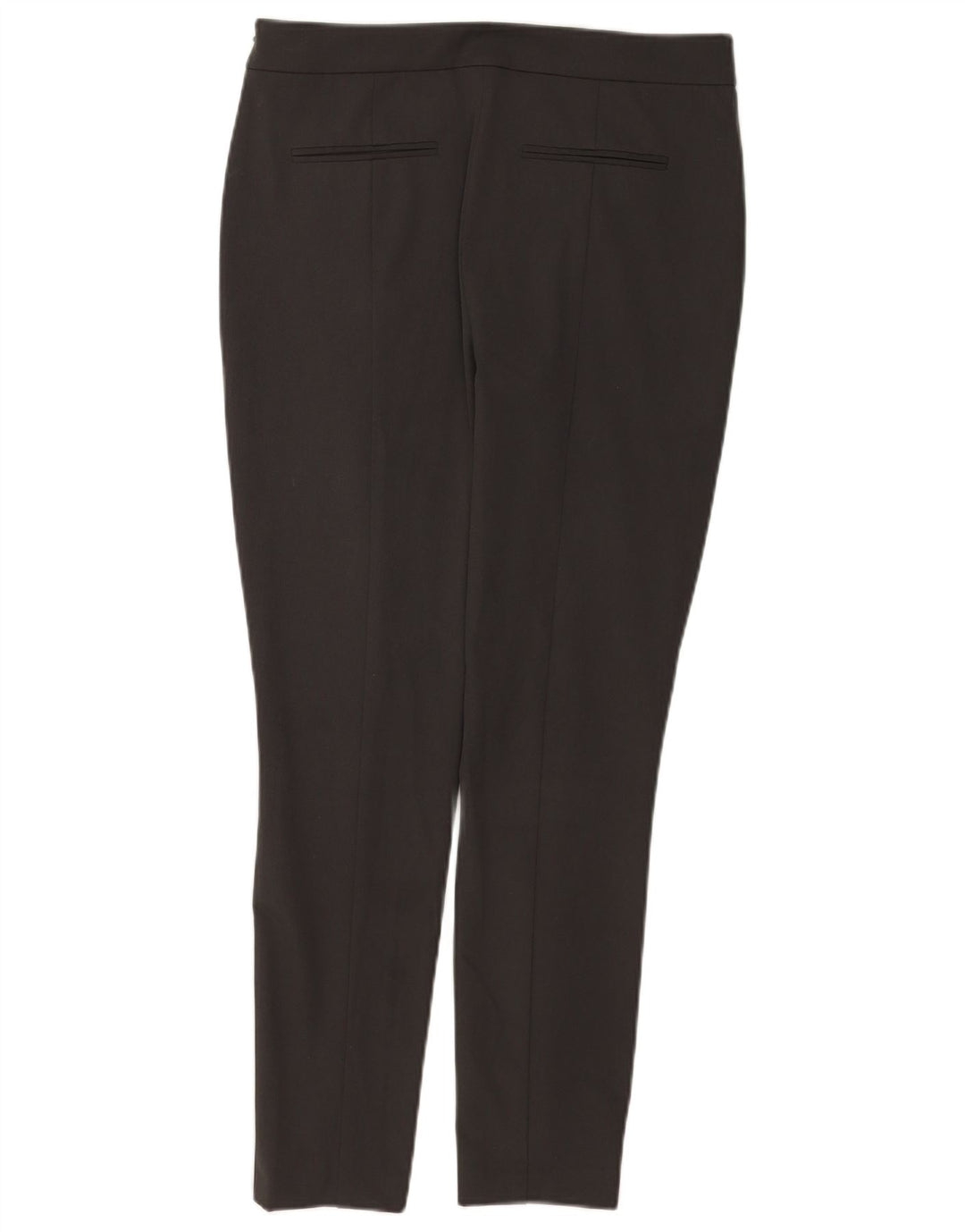 Pantaloni chino subțiri REISS pentru femei UK 12 Medium W30 L28 Gri Poliester