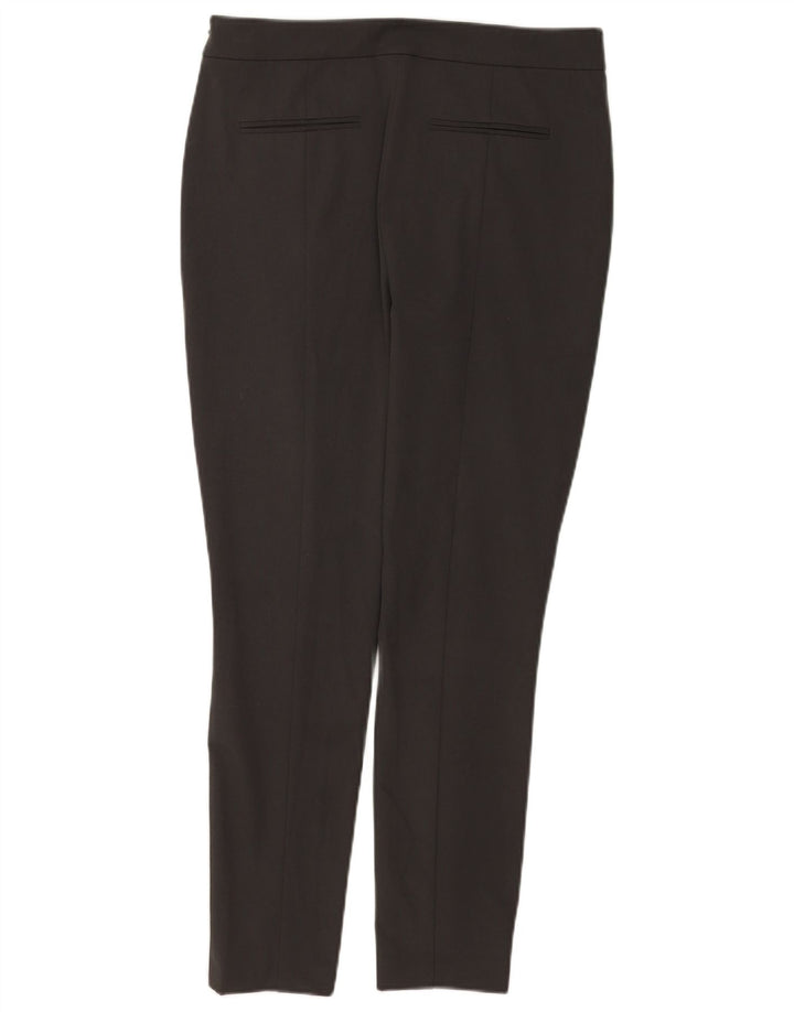 Pantaloni chino subțiri REISS pentru femei UK 12 Medium W30 L28 Gri Poliester