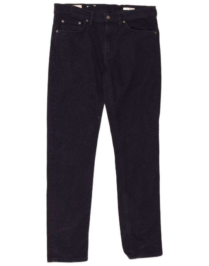 GANT Blugi pentru bărbați subțiri W33 L32 Bumbac bleumarin