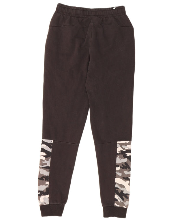 Pantaloni de trening Puma pentru bărbați Pantaloni de jogging, bumbac, camuflaj, negru