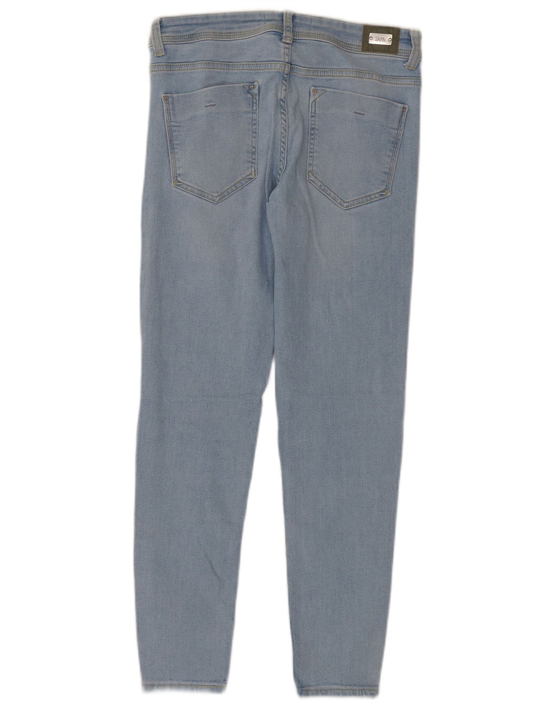 Blugi skinny de damă ZARA L28 L27 Albastru
