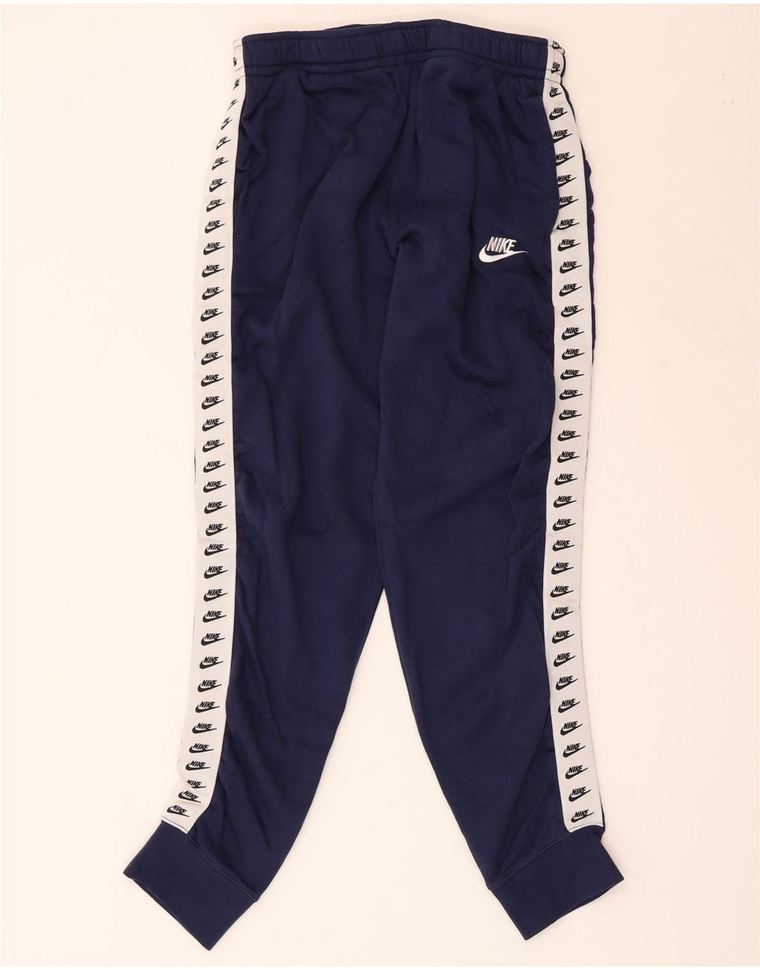 Pantaloni de trening grafic pentru bărbați NIKE Pantaloni de jogging, mijlocii, bleumarin, color block