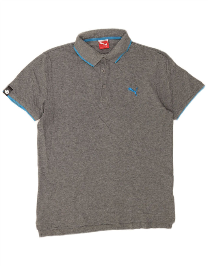 Tricou polo Puma pentru bărbați, gri mediu