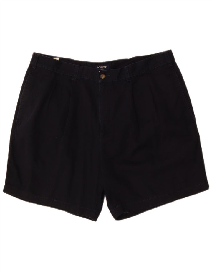 Pantaloni scurți chino pegged Dockers pentru bărbați W38 XL, bumbac bleumarin