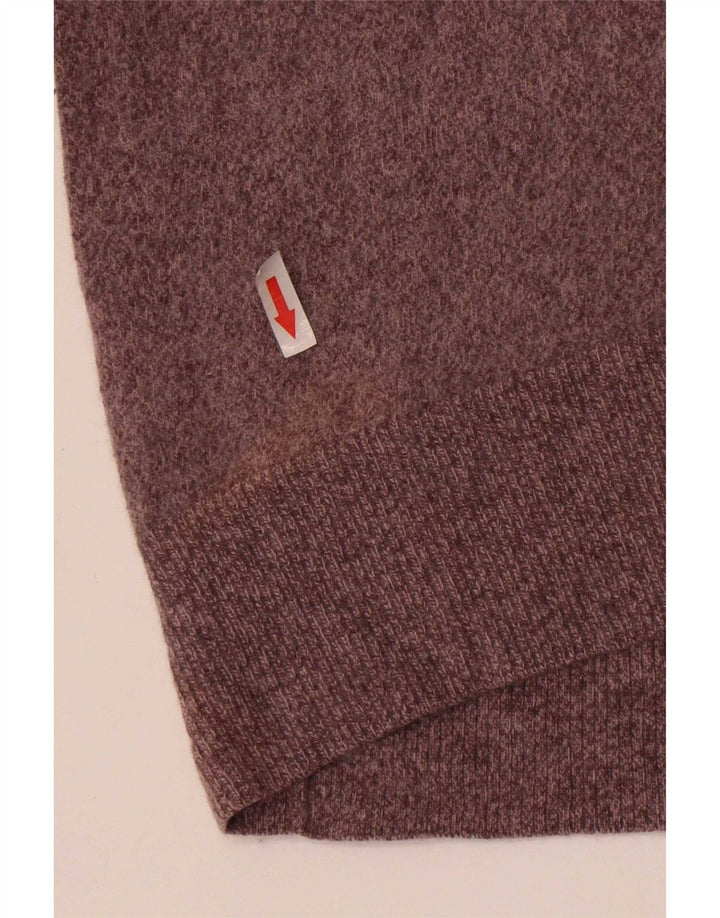 Pulover pentru femei Massimo Dutti cu gât rulat, UK 8, lână gri mică
