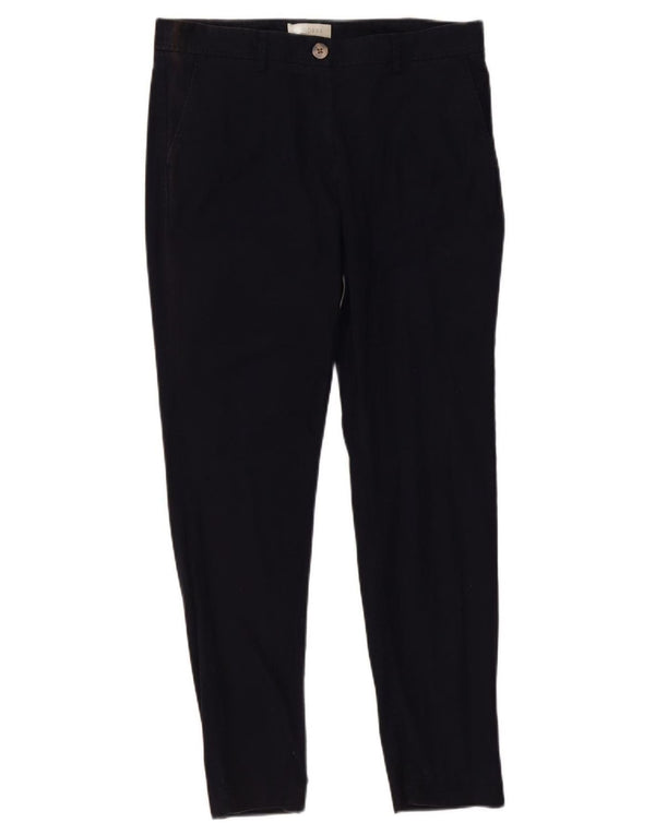 Pantaloni chino skinny Hobbs pentru femei UK 12 Medium W34 L31 Bleumarin