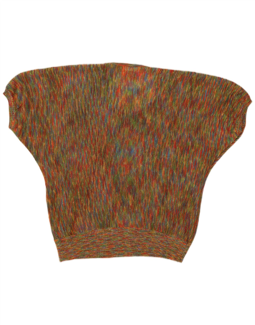 Bluză Vintage pentru femei UK 12 Medium Multicolore cu pete