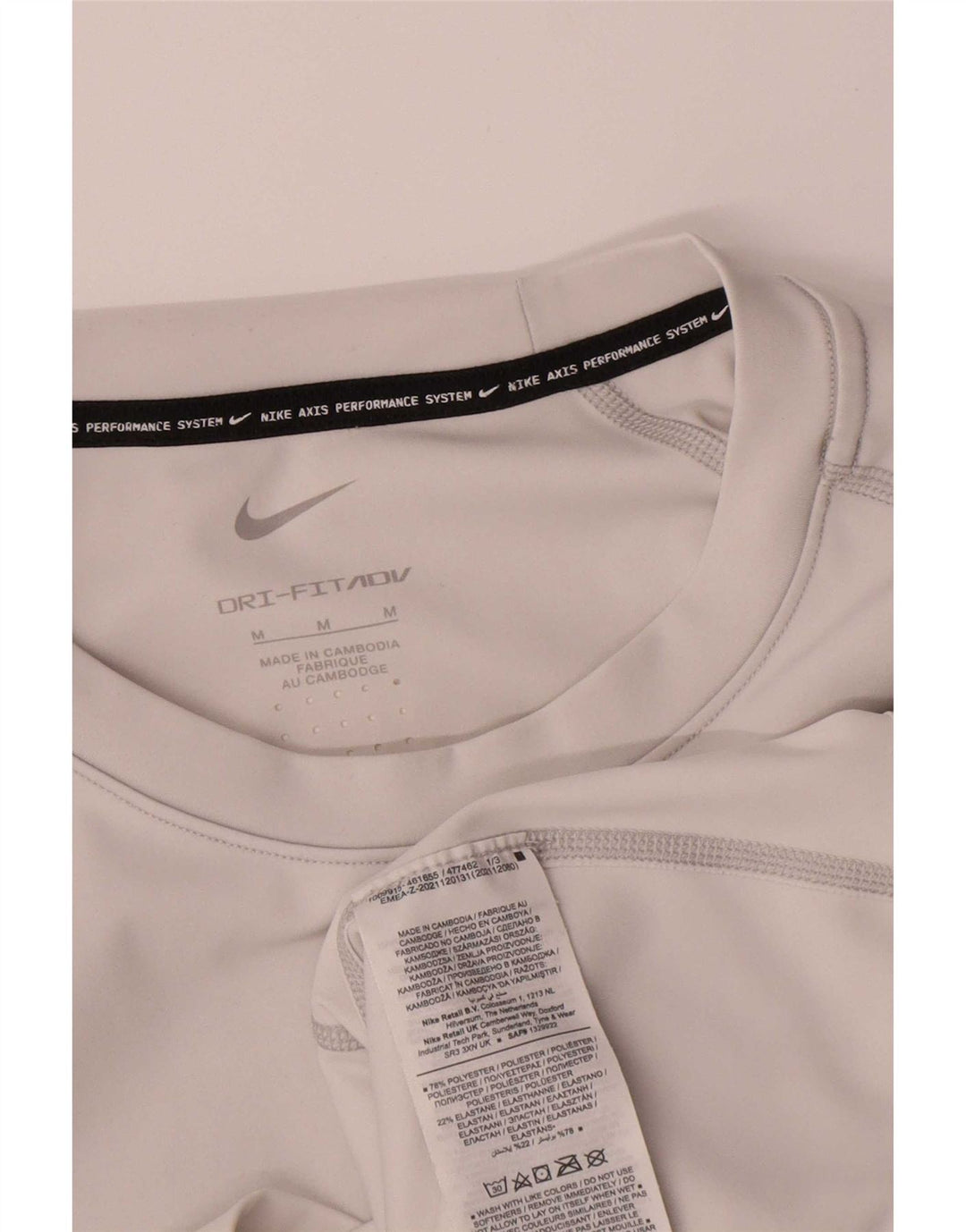 Tricou Nike Dri Fit pentru bărbați Top Medium Gri Poliester